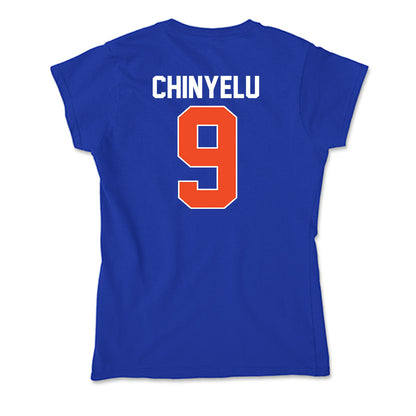 Florida - NCAA Men's Basketball : Rueben Chinyelu - Soft Style Women’s T-Shirt-1