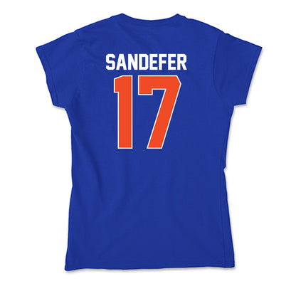 Florida - NCAA Baseball : Russell Sandefer - Soft Style Women’s T-Shirt-1