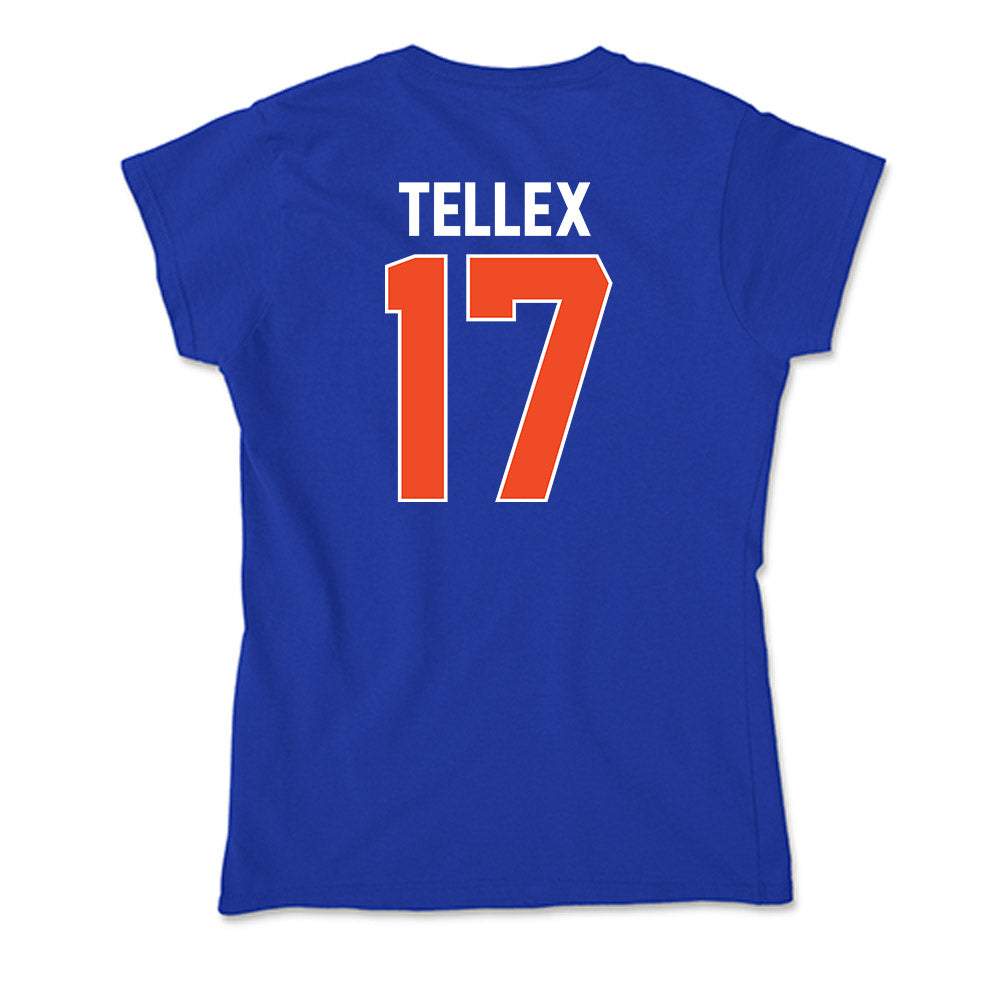 Florida - NCAA Women's Soccer : Delaney Tellex - Soft Style Women’s T-Shirt-1