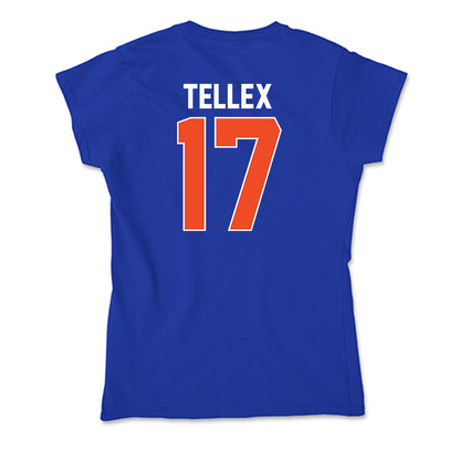 Florida - NCAA Women's Soccer : Delaney Tellex - Soft Style Women’s T-Shirt-1