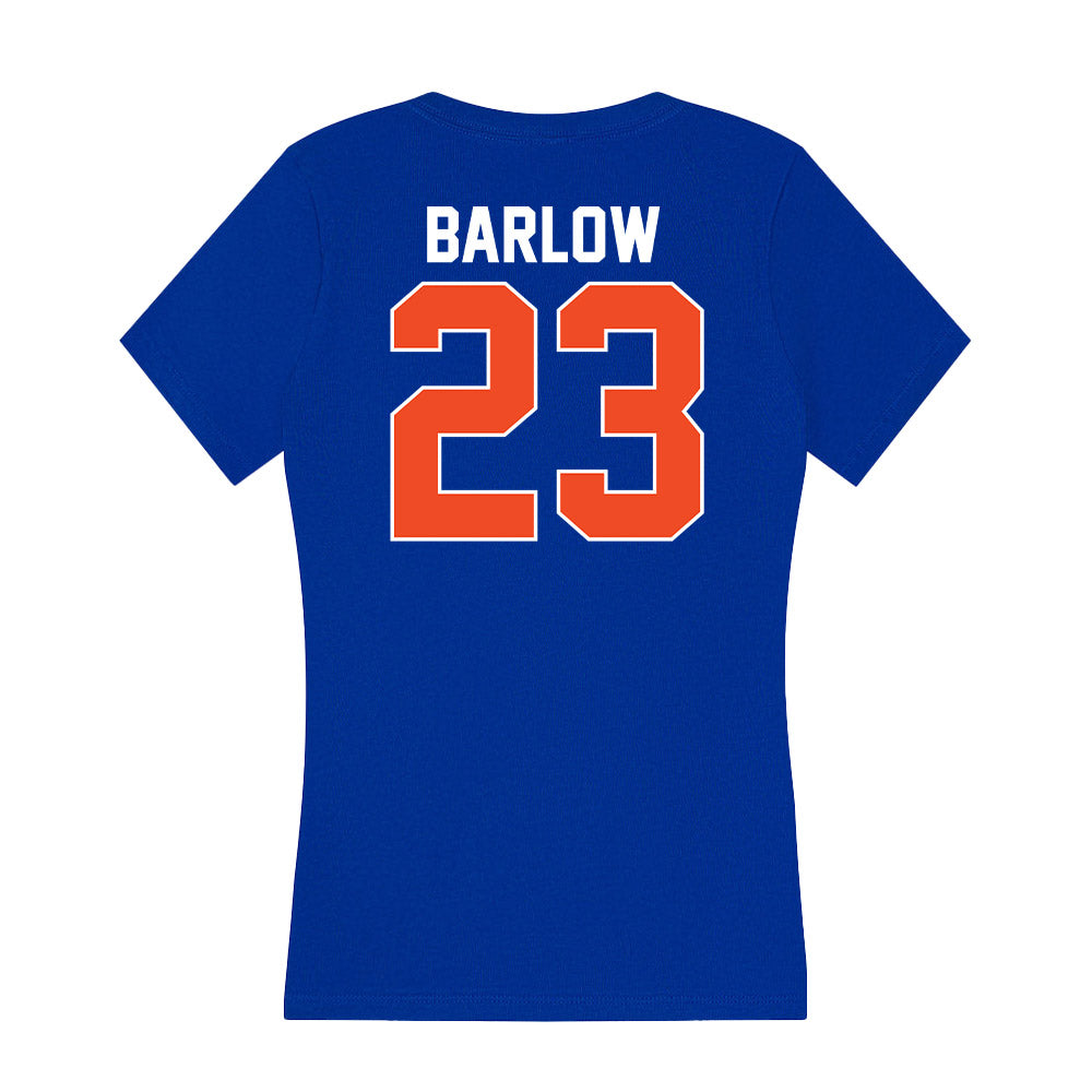 Florida - NCAA Baseball : Billy Barlow - Women's V-Neck T-Shirt-1