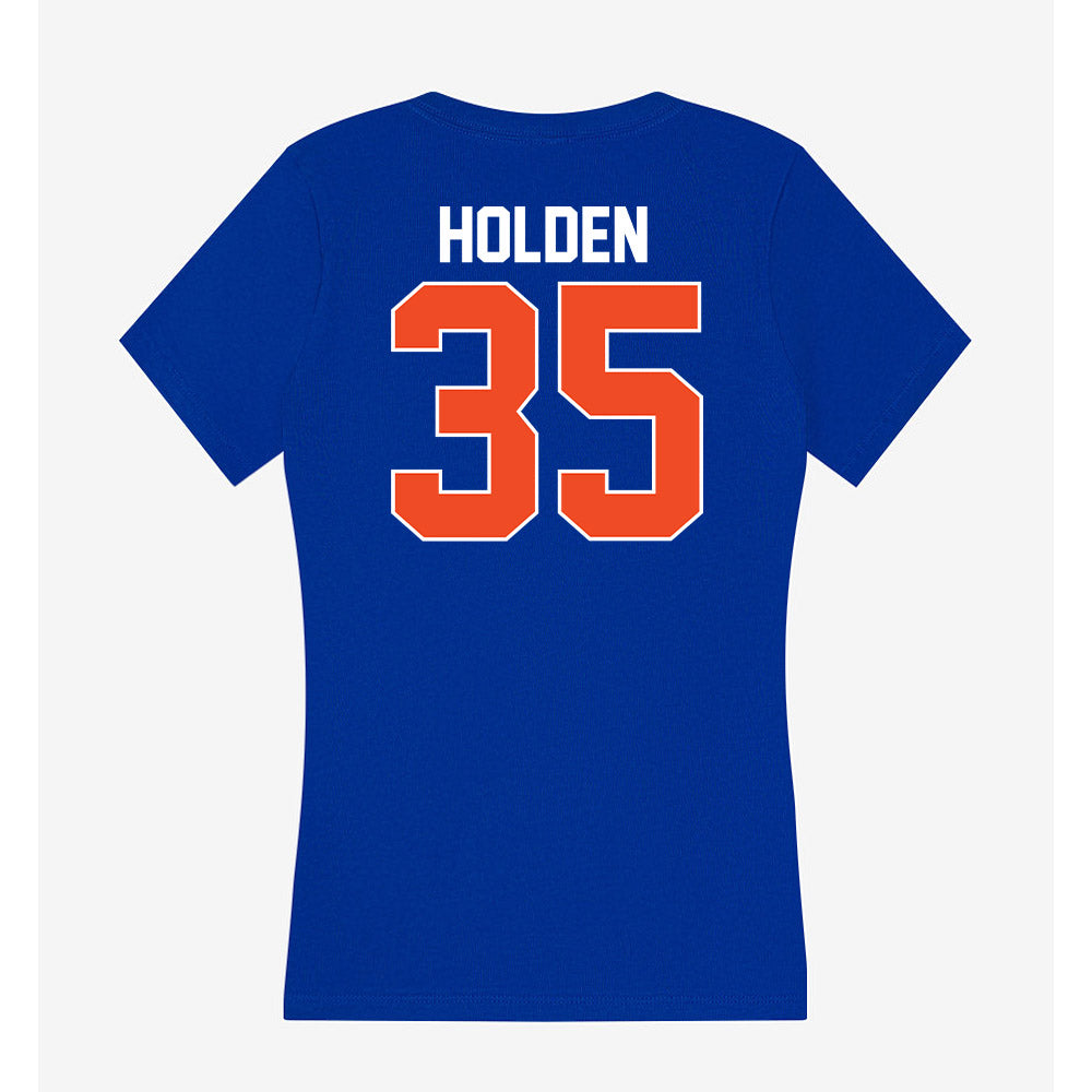 Florida - NCAA Women's Soccer : Lily Holden - Women's V-Neck T-Shirt-1