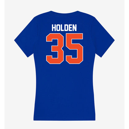 Florida - NCAA Women's Soccer : Lily Holden - Women's V-Neck T-Shirt-1