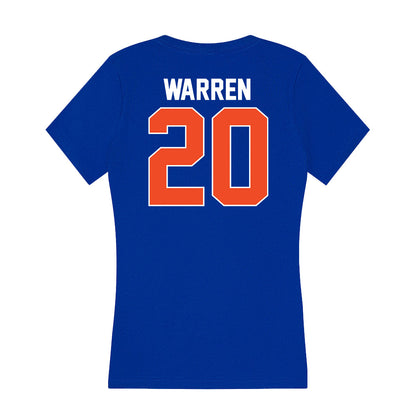 Florida - NCAA Women's Basketball : Jeriah Warren - Women's V-Neck T-Shirt-1