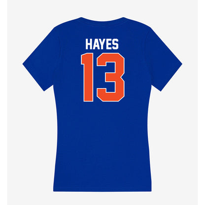 Florida - NCAA Women's Volleyball : Lilly Hayes - Women's V-Neck T-Shirt-1