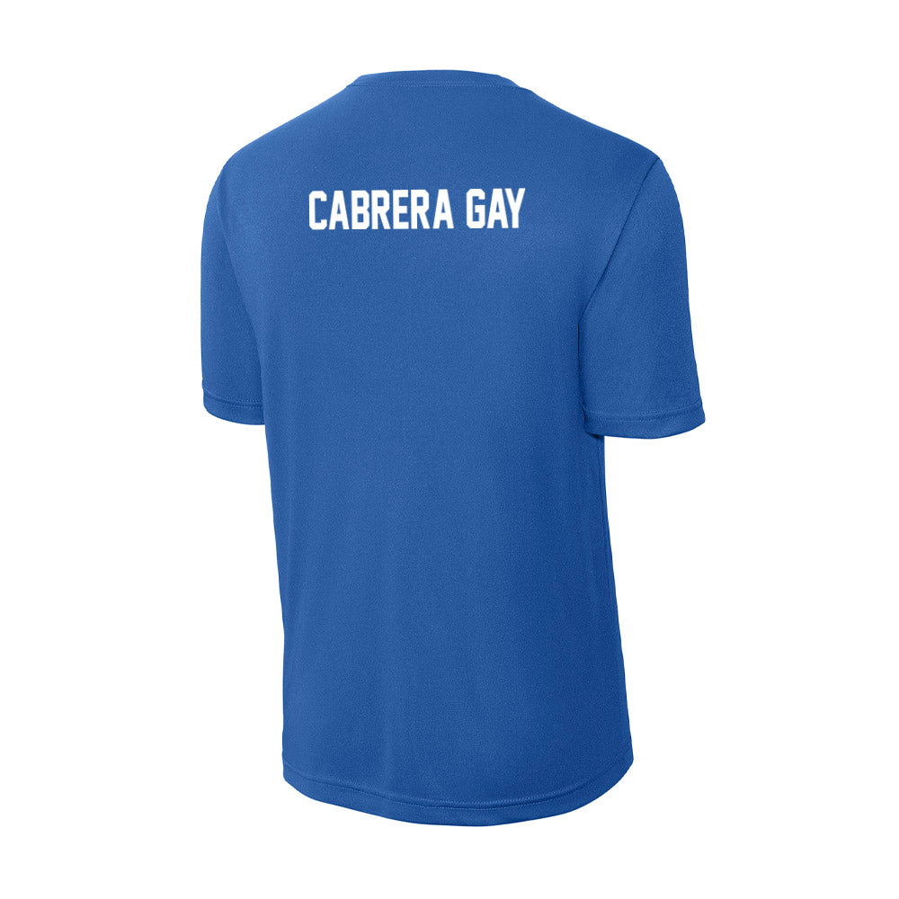 Florida - NCAA Men's Track & Field : Leikel Cabrera Gay - Activewear T-Shirt-1