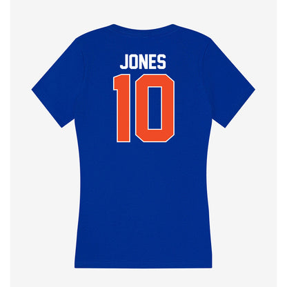 Florida - NCAA Women's Soccer : Madison Jones - Women's V-Neck T-Shirt-1