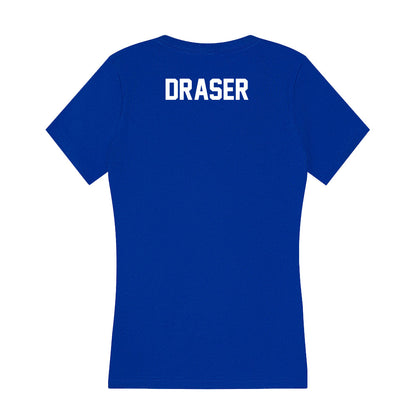 Florida - NCAA Women's Gymnastics : Skylar Draser - Women's V-Neck T-Shirt-1