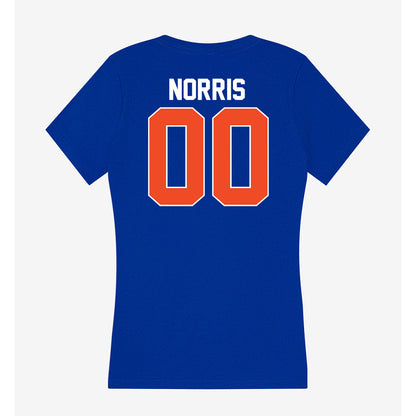 Florida - NCAA Women's Soccer : Nylah Norris - Women's V-Neck T-Shirt-1