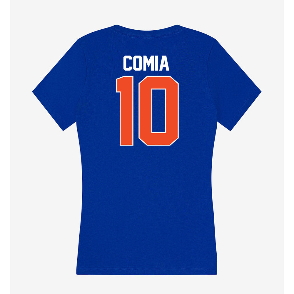 Florida - NCAA Softball : gabrielle comia - Women's V-Neck T-Shirt-1