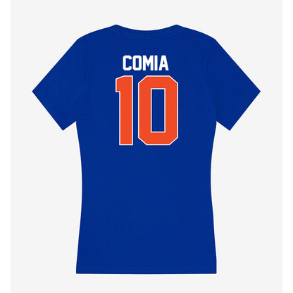 Florida - NCAA Softball : gabrielle comia - Women's V-Neck T-Shirt-1