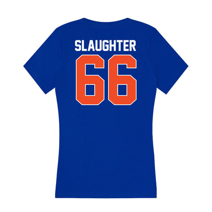 Florida - NCAA Football : Jake Slaughter - Women's V-Neck T-Shirt-1