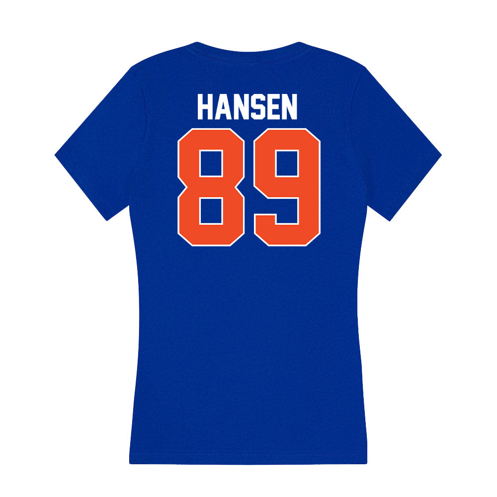 Florida - NCAA Football : Hayden Hansen - Women's V-Neck T-Shirt-1