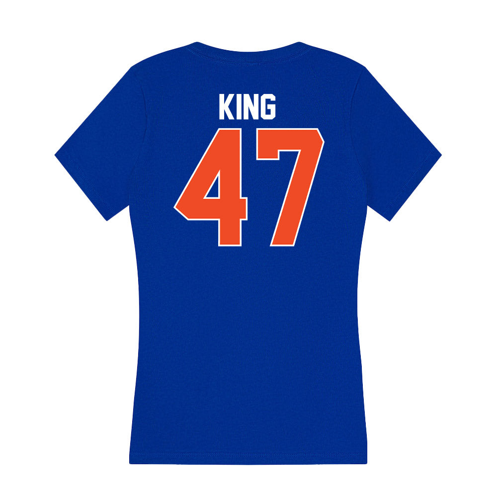 Florida - NCAA Baseball : Aidan King - Women's V-Neck T-Shirt-1