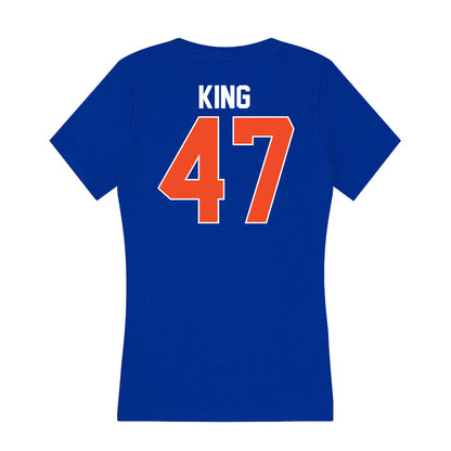 Florida - NCAA Baseball : Aidan King - Women's V-Neck T-Shirt-1