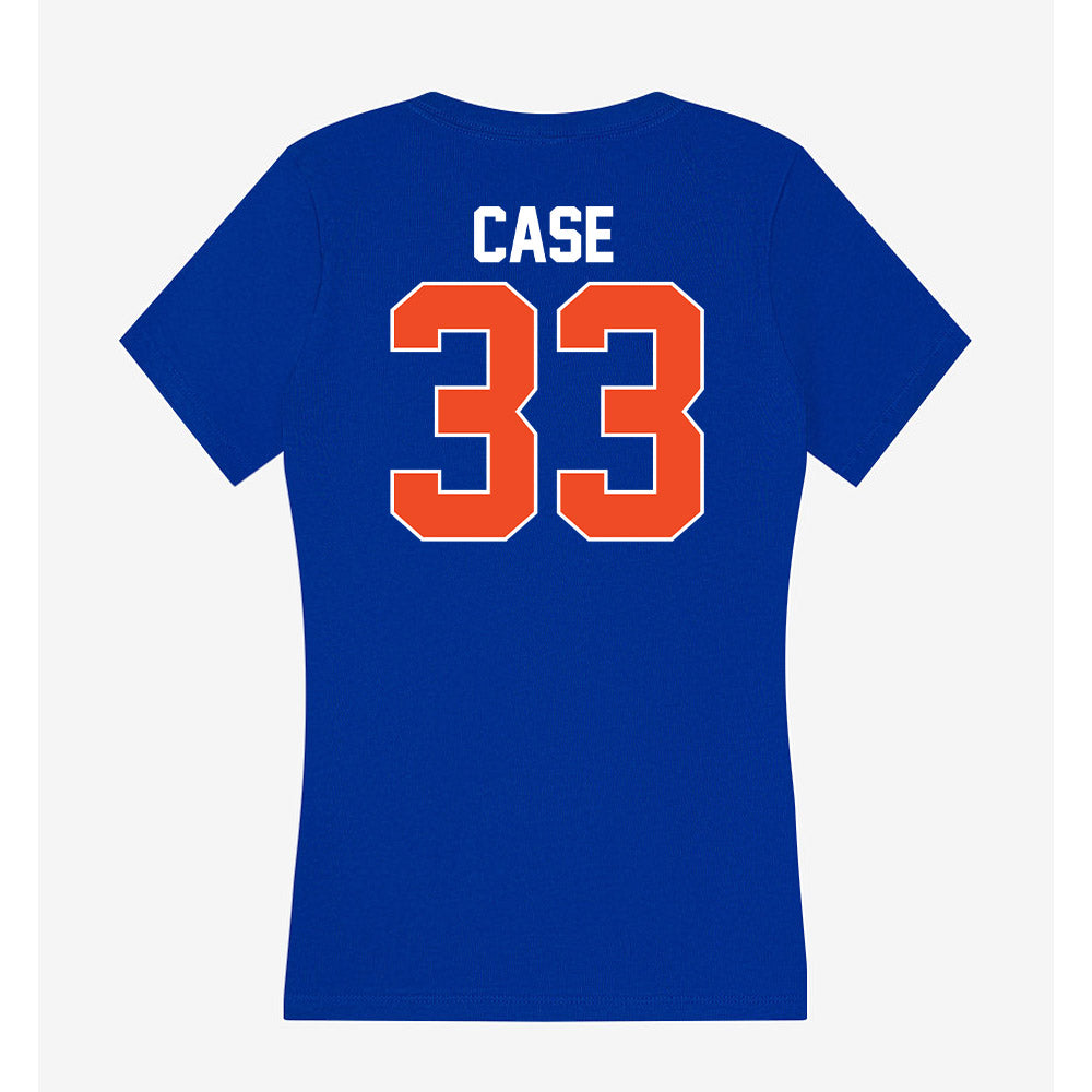 Florida - NCAA Football : Brian Case - Women's V-Neck T-Shirt-1