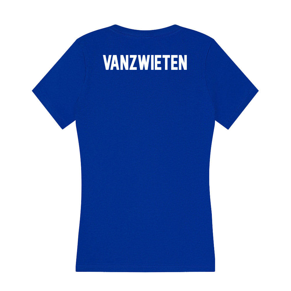 Florida - NCAA Women's Track & Field : Evelyn VanZwieten - Women's V-Neck T-Shirt-1