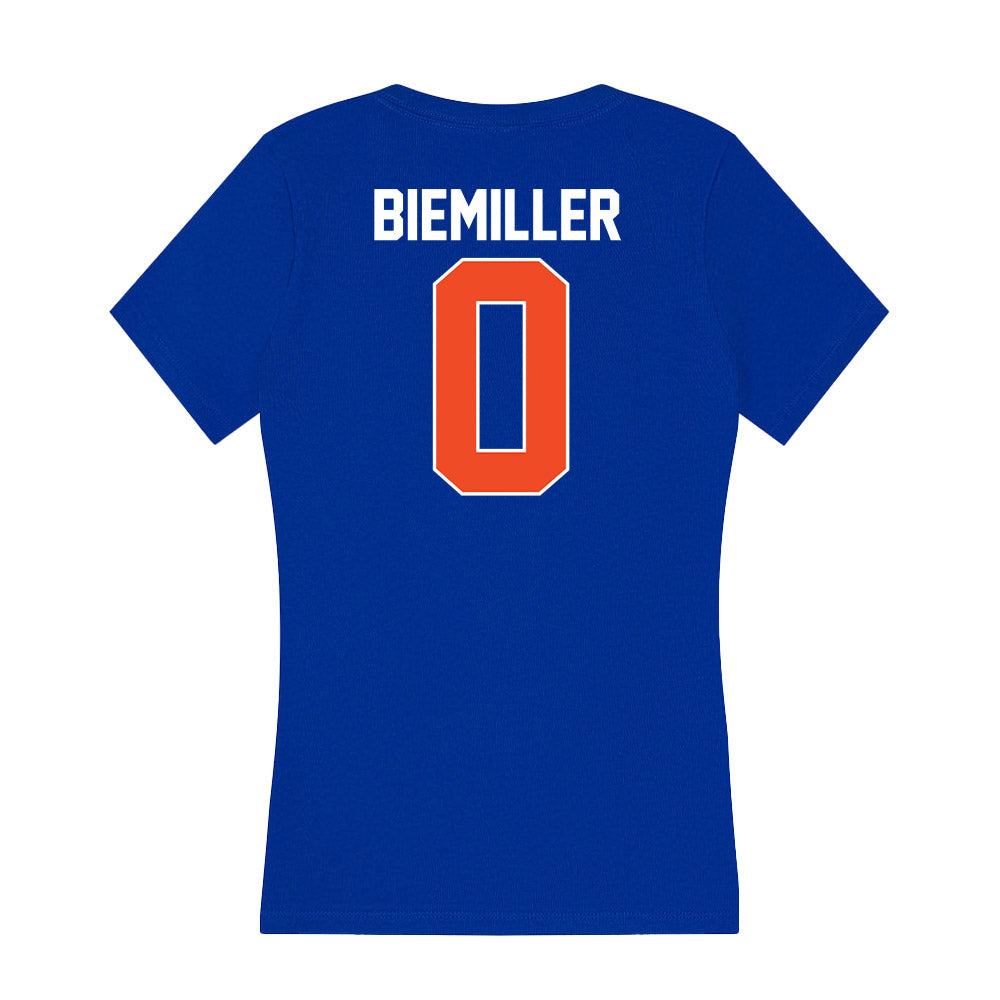 Florida - NCAA Baseball : McCall Biemiller - Women's V-Neck T-Shirt-1