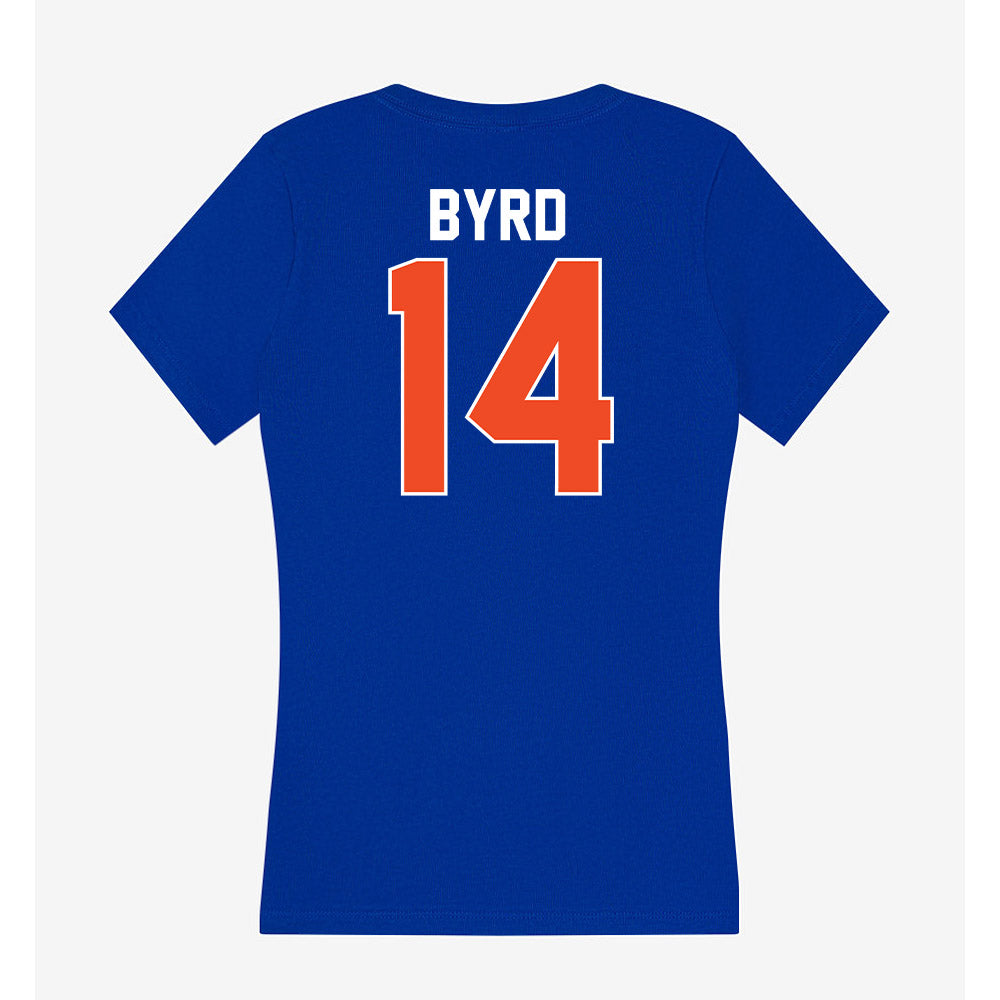 Florida - NCAA Women's Volleyball : Jordyn Byrd - Women's V-Neck T-Shirt-1