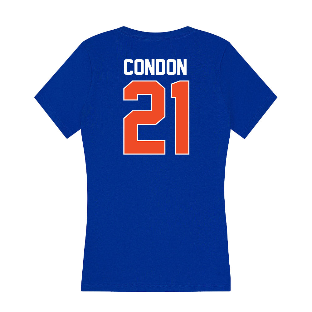 Florida - NCAA Men's Basketball : Alex Condon - Women's V-Neck T-Shirt-1