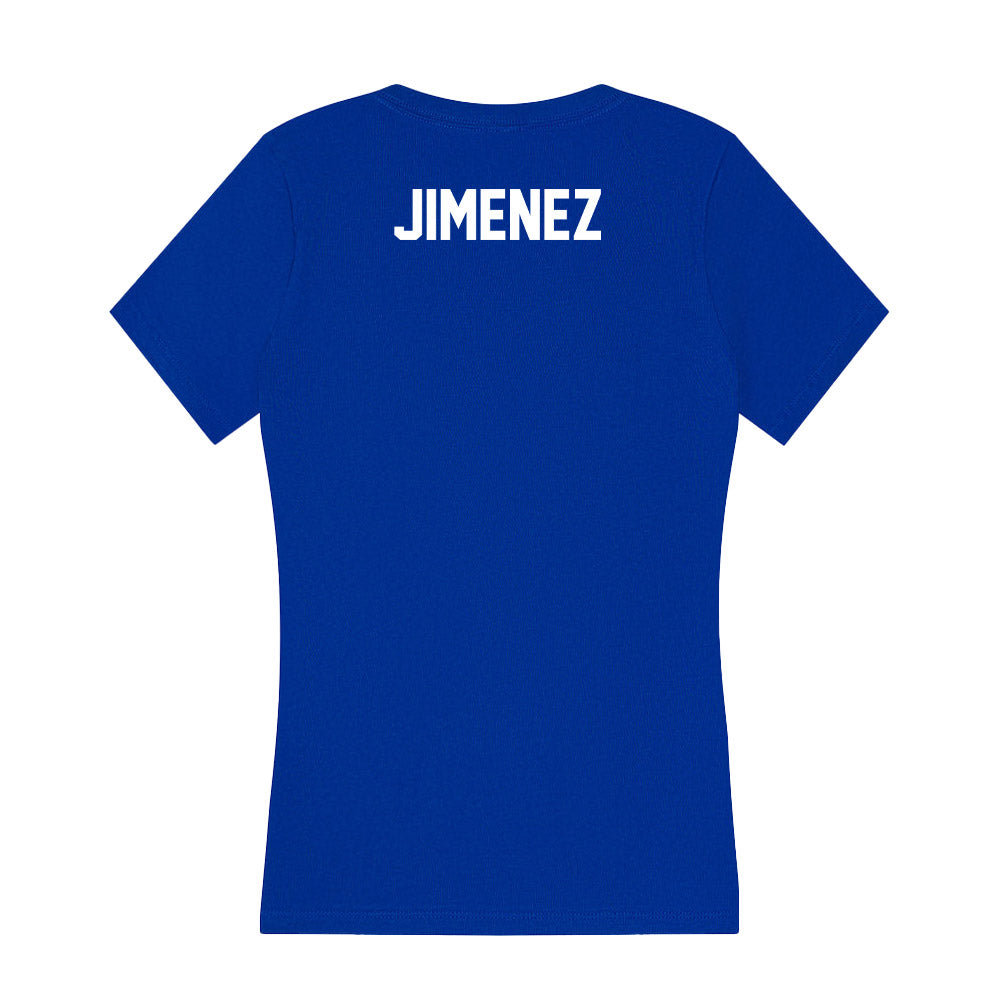 Florida - NCAA Men's Track & Field : Jarrell Jimenez - Women's V-Neck T-Shirt-1