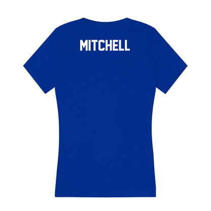 Florida - NCAA Men's Swimming & Diving : Jake Mitchell - Women's V-Neck T-Shirt-1