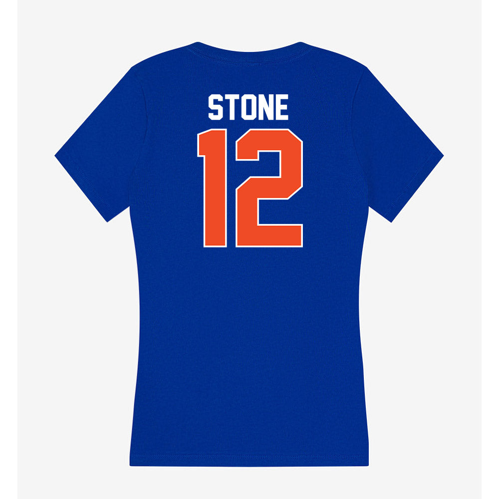 Florida - NCAA Women's Lacrosse : Alexa Stone - Women's V-Neck T-Shirt-1