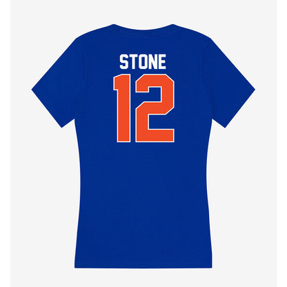 Florida - NCAA Women's Lacrosse : Alexa Stone - Women's V-Neck T-Shirt-1