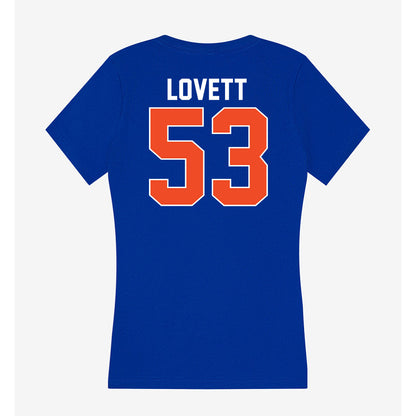 Florida - NCAA Football : Bryce Lovett - Women's V-Neck T-Shirt-1