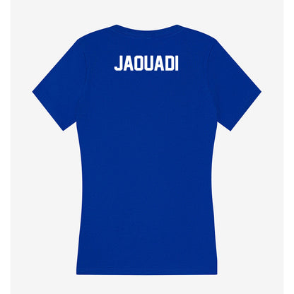 Florida - NCAA Men's Swimming & Diving : Ahmed Jaouadi - Women's V-Neck T-Shirt-1