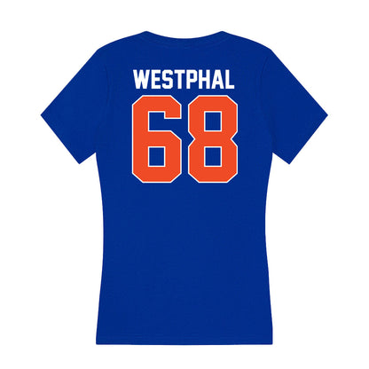 Florida - NCAA Football : Fletcher Westphal - Women's V-Neck T-Shirt-1