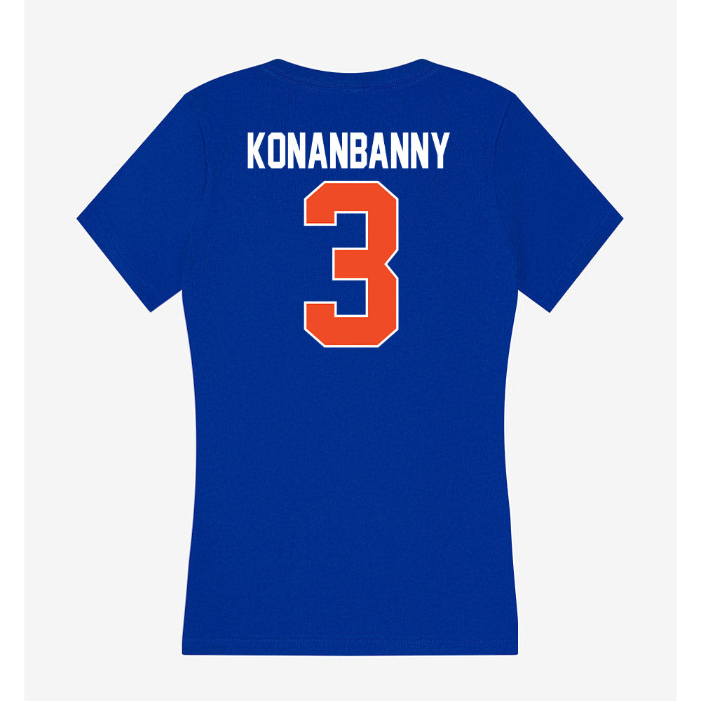 Florida - NCAA Football : Onis Konanbanny - Women's V-Neck T-Shirt-1