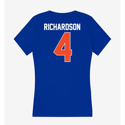 Florida - NCAA Women's Lacrosse : Kennedy Richardson - Women's V-Neck T-Shirt-1
