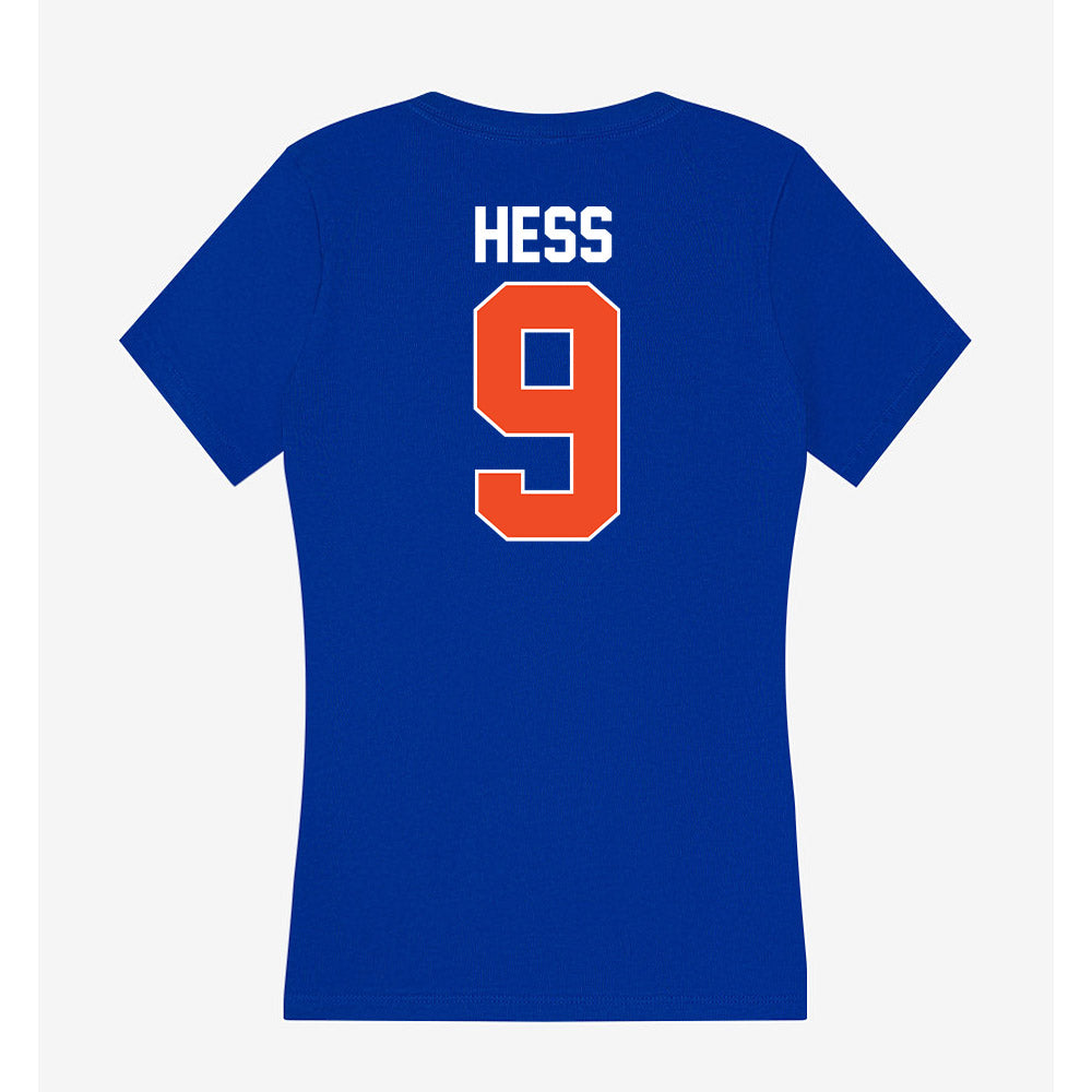 Florida - NCAA Women's Soccer : Addison Hess - Women's V-Neck T-Shirt-1