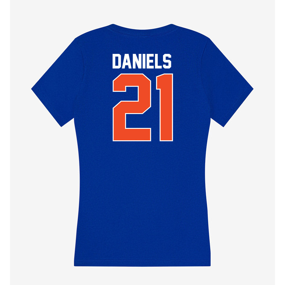Florida - NCAA Football : KD Daniels - Women's V-Neck T-Shirt-1