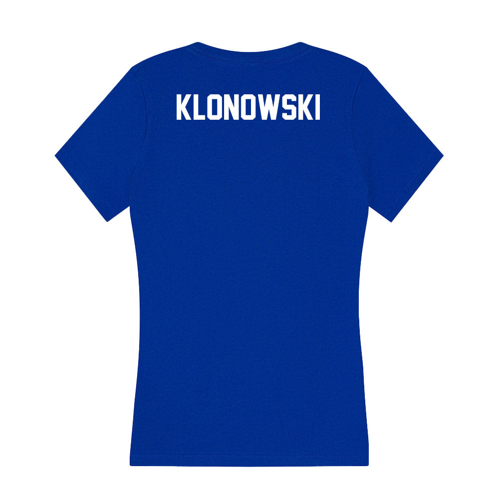 Florida - NCAA Women's Golf : Addison Klonowski - Women's V-Neck T-Shirt-1