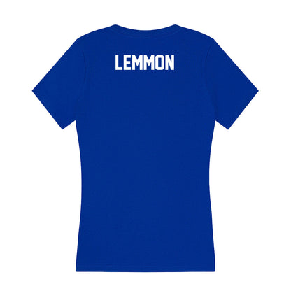 Florida - NCAA Men's Track & Field : Jacob Lemmon - Women's V-Neck T-Shirt-1