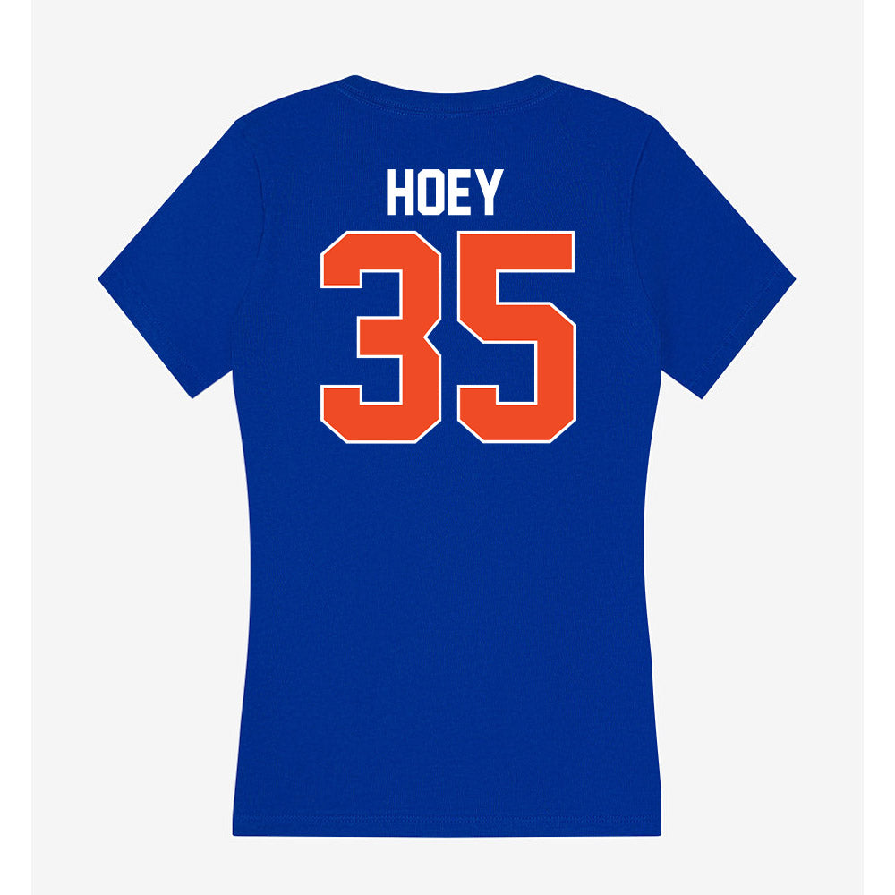 Florida - NCAA Women's Lacrosse : Georgia Hoey - Women's V-Neck T-Shirt-1