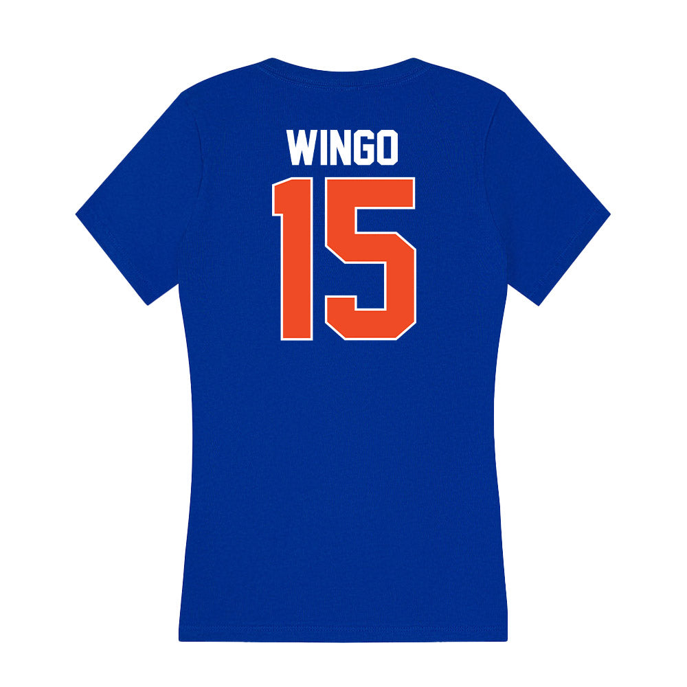 Florida - NCAA Football : Derek Wingo - Women's V-Neck T-Shirt-1