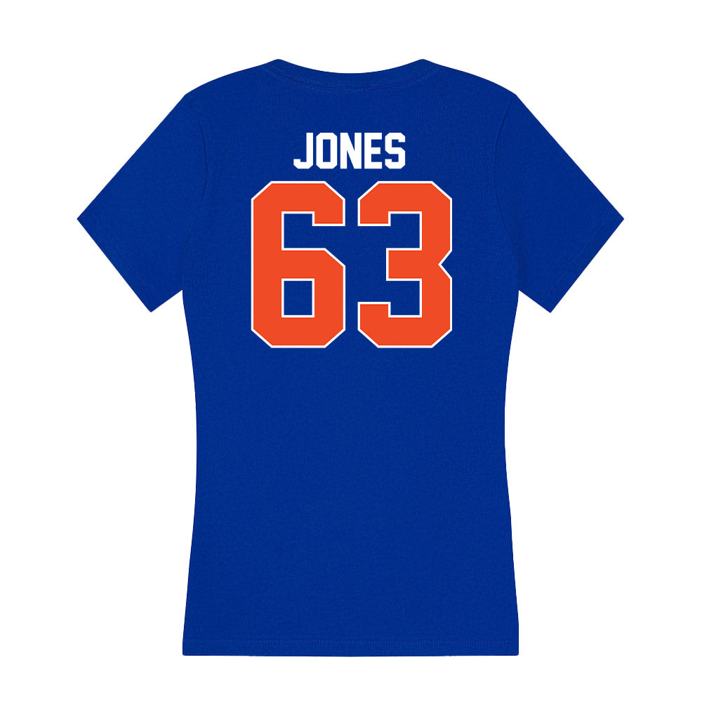 Florida - NCAA Football : Caden Jones - Women's V-Neck T-Shirt-1