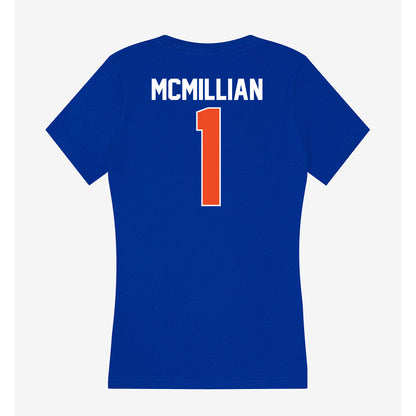 Florida - NCAA Women's Volleyball : DeAndrea McMillian - Women's V-Neck T-Shirt-1