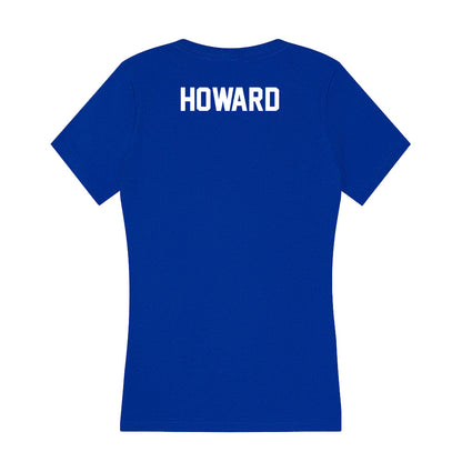 Florida - NCAA Men's Track & Field : Trenton Howard - Women's V-Neck T-Shirt-1