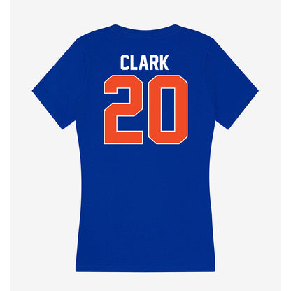 Florida - NCAA Football : Waltez Duke Clark - Women's V-Neck T-Shirt-1