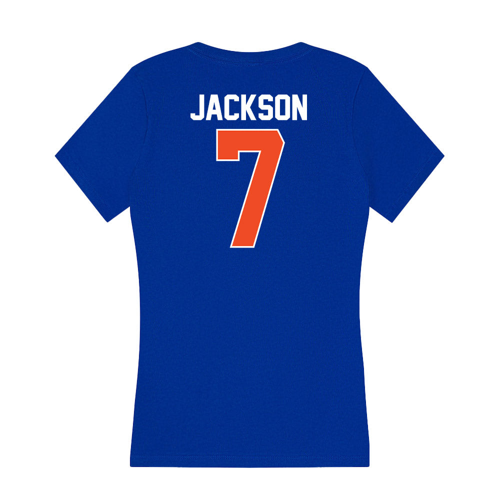 Florida - NCAA Football : Amir Jackson - Women's V-Neck T-Shirt-1