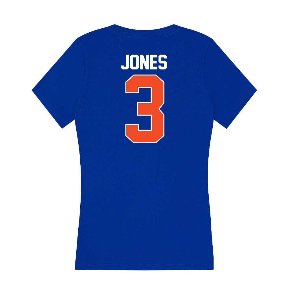 Florida - NCAA Baseball : Kyle Jones - Women's V-Neck T-Shirt-1