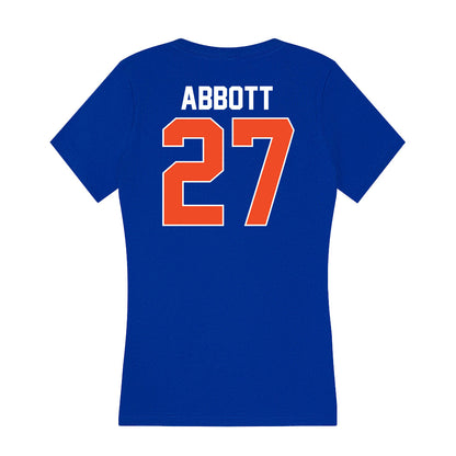 Florida - NCAA Women's Soccer : Norah Abbott - Women's V-Neck T-Shirt-1
