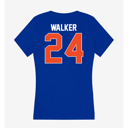 Florida - NCAA Softball : Madison Walker - Women's V-Neck T-Shirt-1