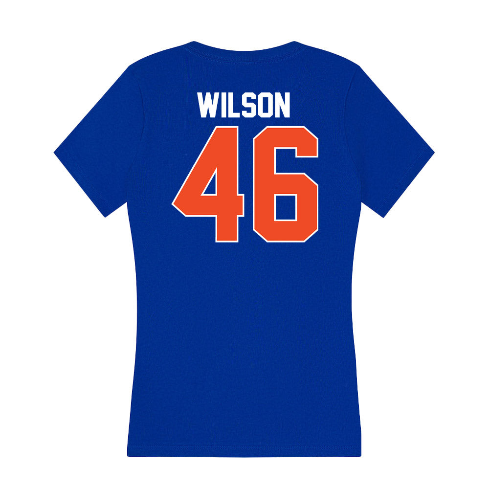 Florida - NCAA Football : Ethan Wilson - Women's V-Neck T-Shirt-1