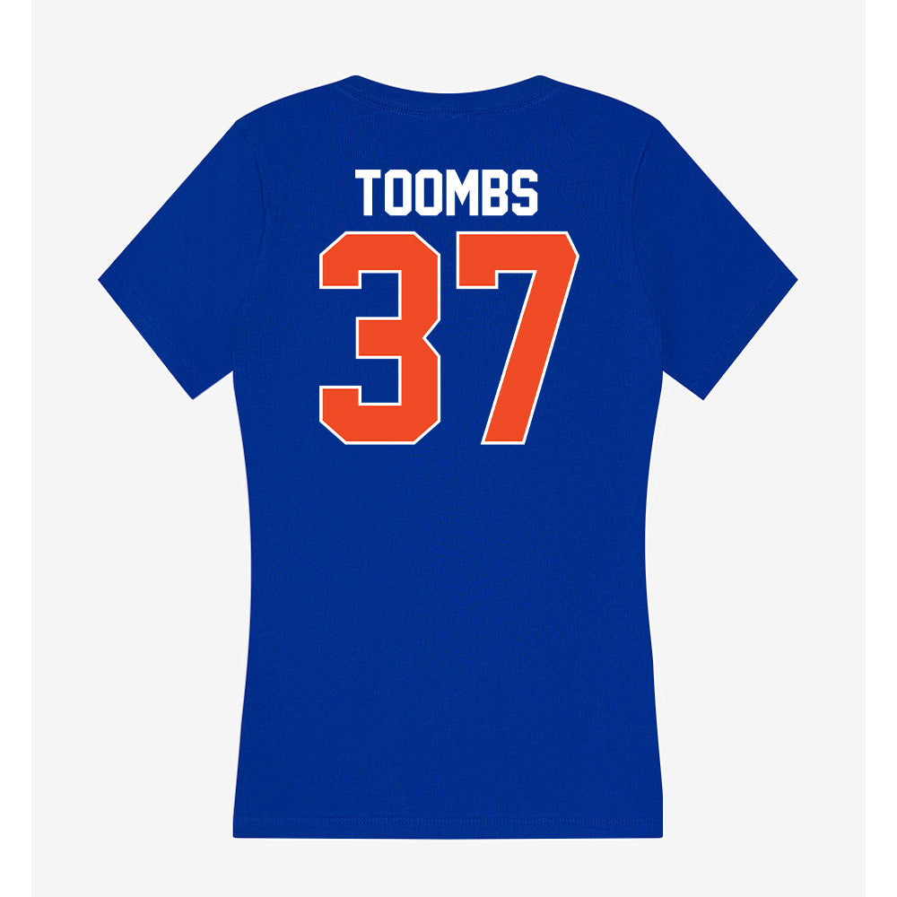Florida - NCAA Football : Javion Toombs - Women's V-Neck T-Shirt-1