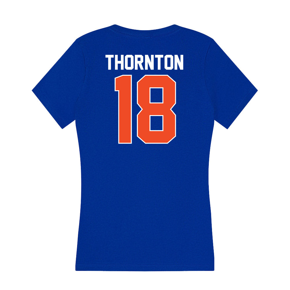 Florida - NCAA Football : Bryce Thornton - Women's V-Neck T-Shirt-1